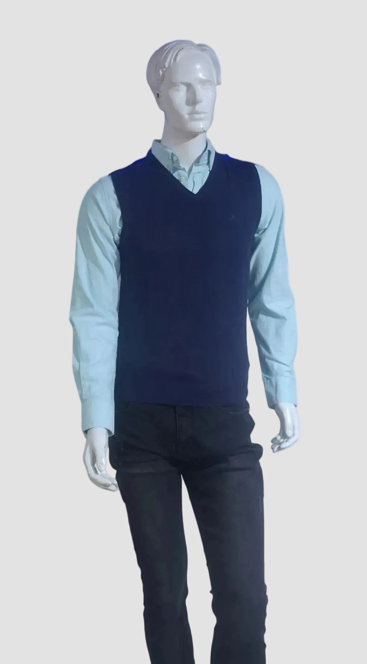 Sweater sin Mangas cuello V 906818