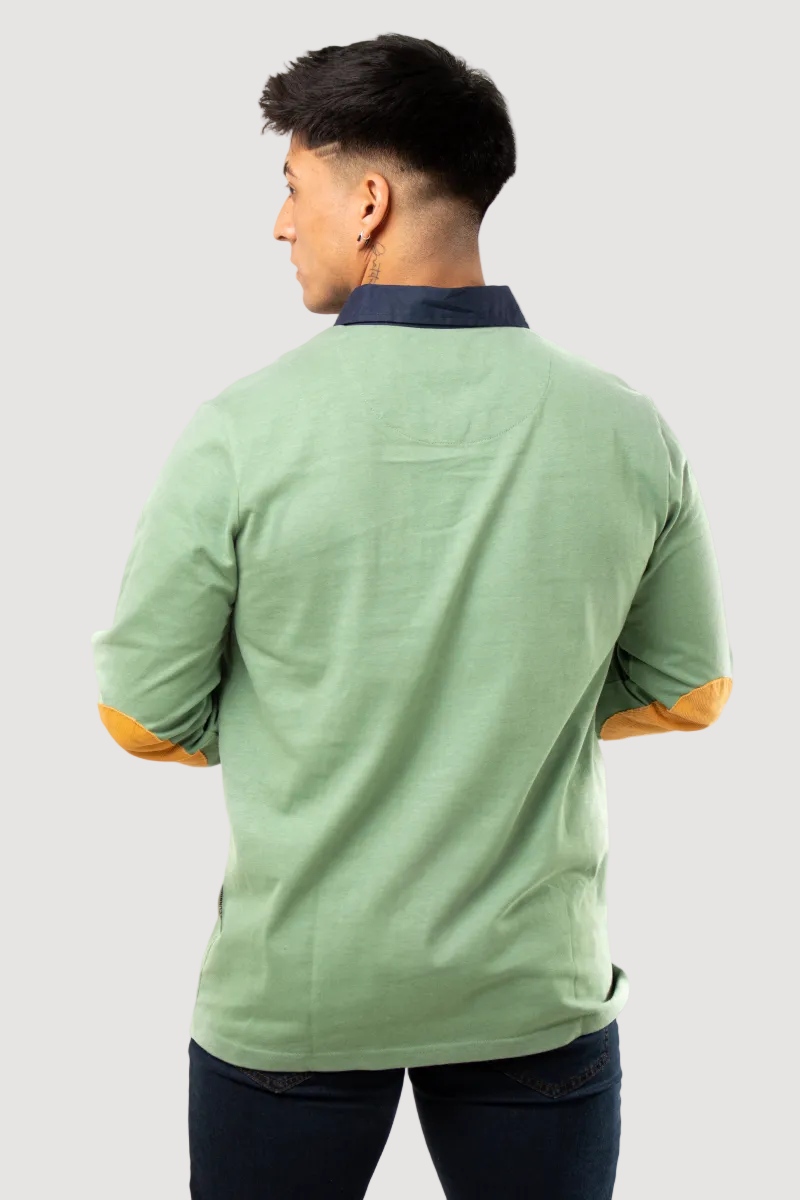 Polera Manga Larga con coderas P036
