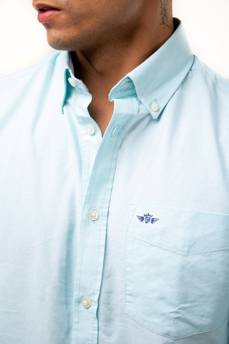 Camisa Oxford 100% algodón