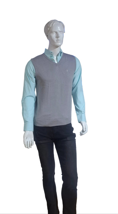 Sweater sin Mangas cuello V