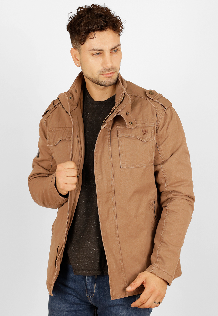 Chaqueta Microcanvas, algodón