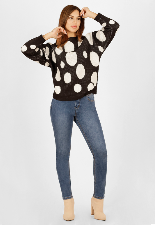 Jeans Skinny Spandex tiro medio     3303823