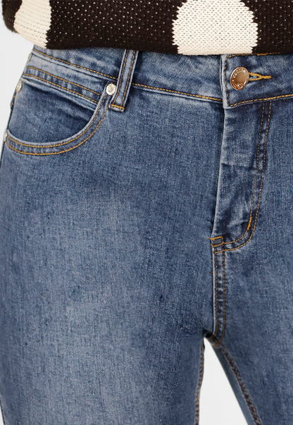 Jeans Skinny Spandex tiro medio     3303823