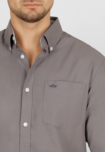 Camisa Oxford, 100% algodón
