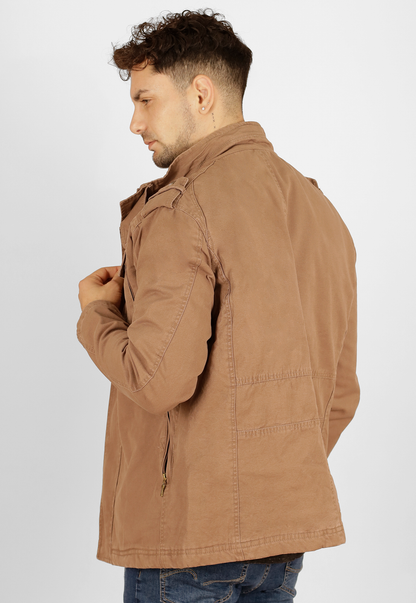 Chaqueta Microcanvas, algodón