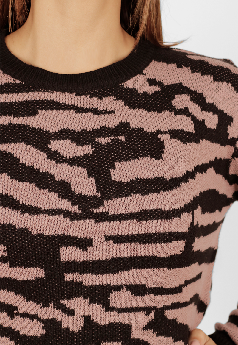 Sweater Esfumado Bicolor