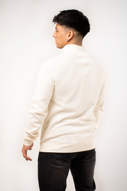 Sweater Medio Cierre 100% algodón M020
