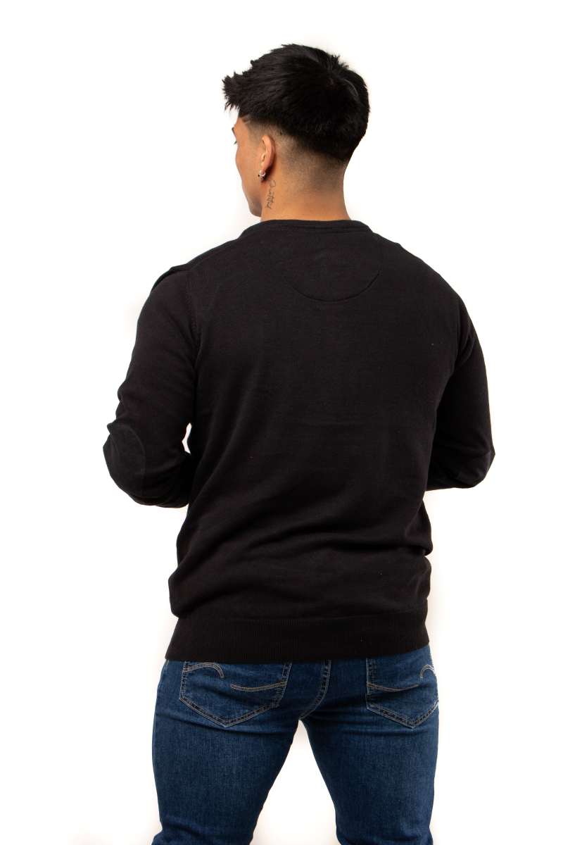 Sweater Cuello V 100% algodón M103