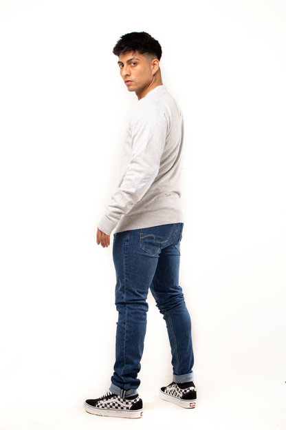 Sweater Cuello V 100% algodón M103