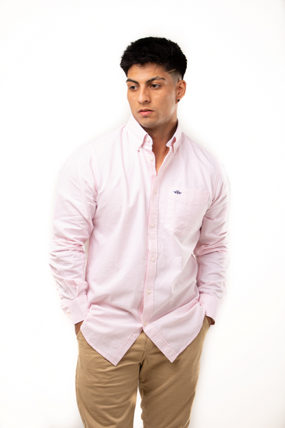 Camisa Oxford 100% algodón
