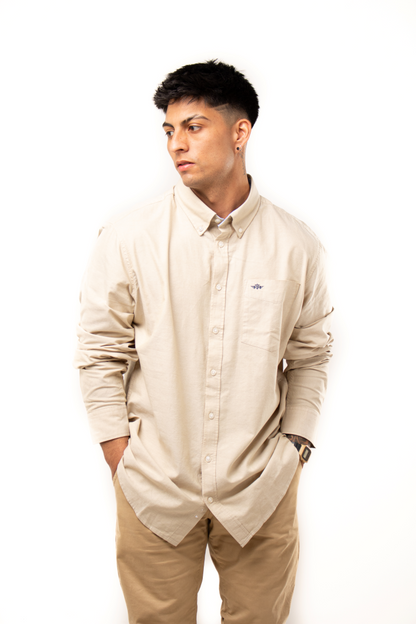 Camisa Oxford 100% algodón
