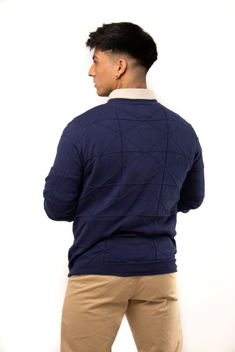 Sweater Estructura 100% algodón M093
