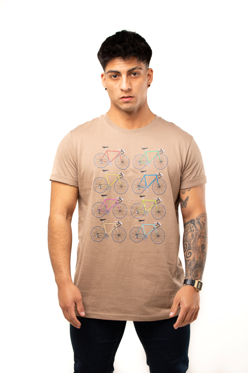 Polera Estampada 100% algodón C026
