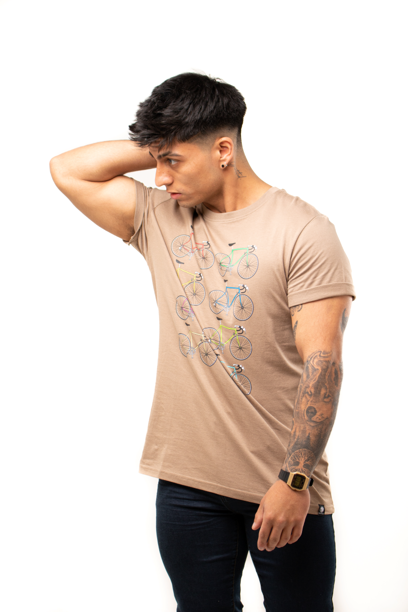 Polera Estampada 100% algodón C026