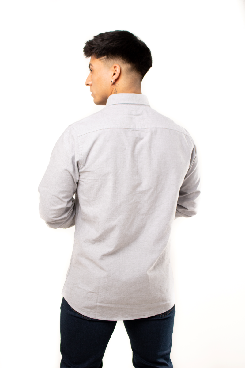 Camisa Oxford 100% algodón