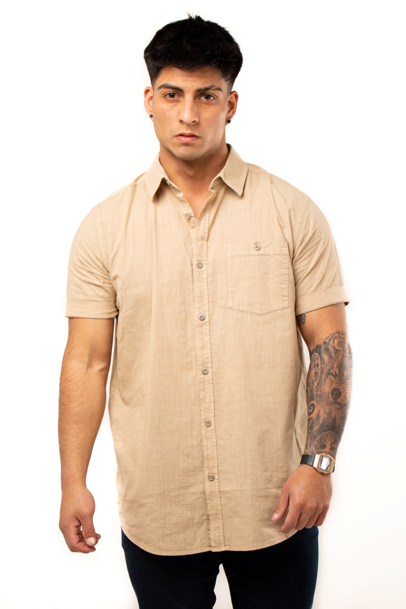 Camisa Manga Corta 100% algodón