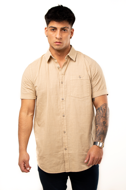 Camisa Manga Corta 100% algodón