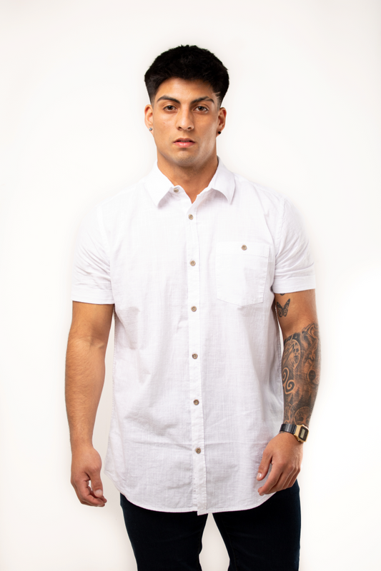 Camisa Manga Corta 100% algodón