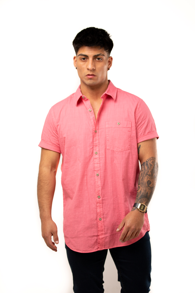 Camisa Manga Corta 100% algodón