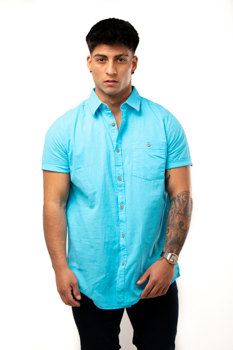 Camisa Manga Corta 100% algodón