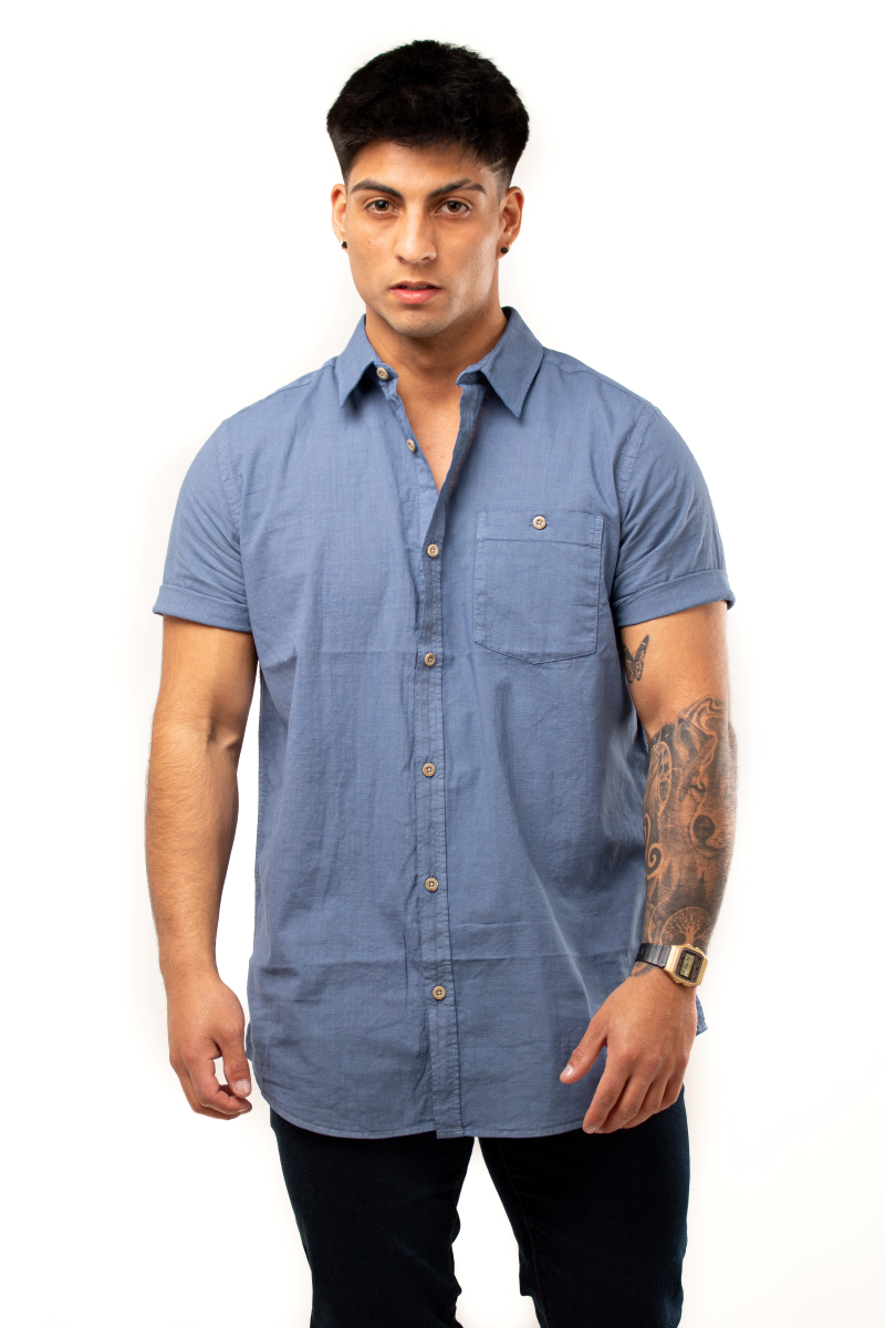 Camisa Manga Corta 100% algodón