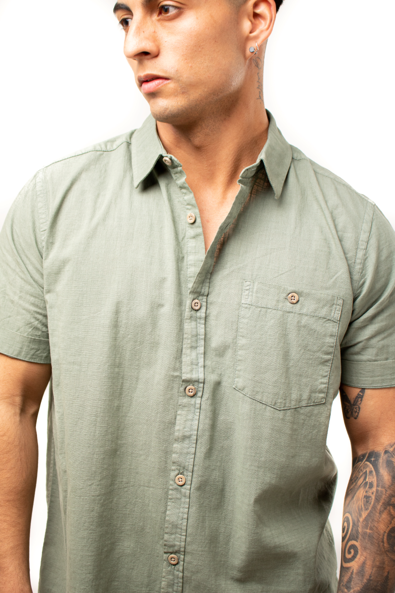 Camisa Manga Corta 100% algodón