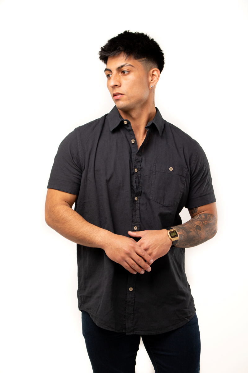 Camisa Manga Corta 100% algodón